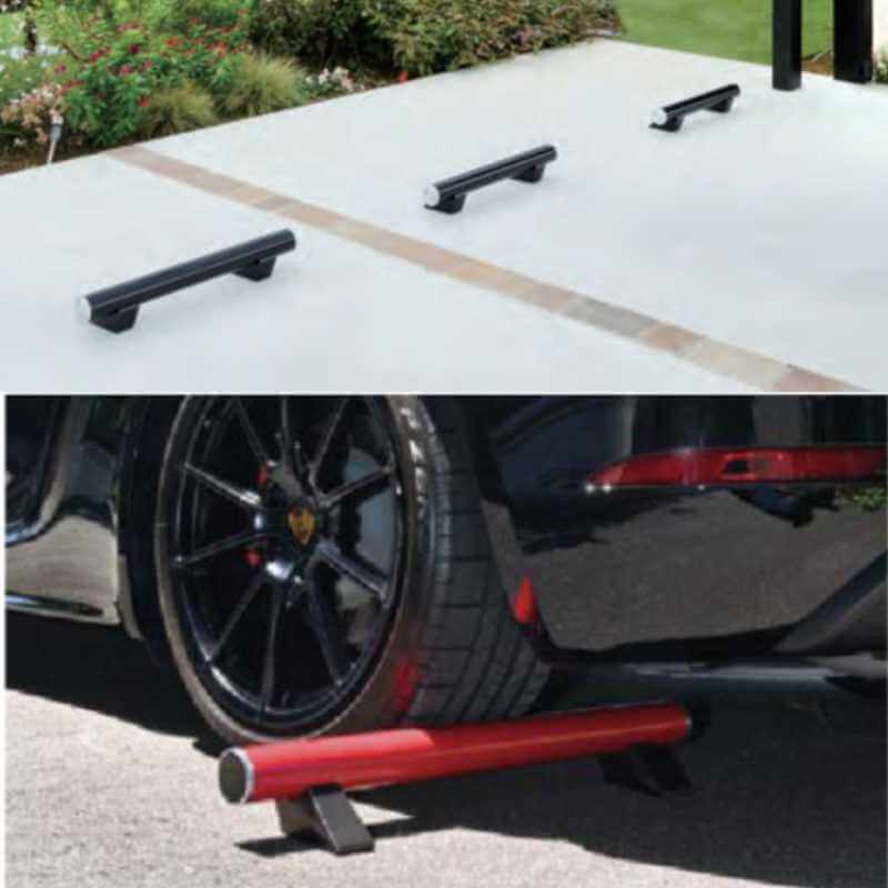 オンリーワンクラブの車止め:アルデコール