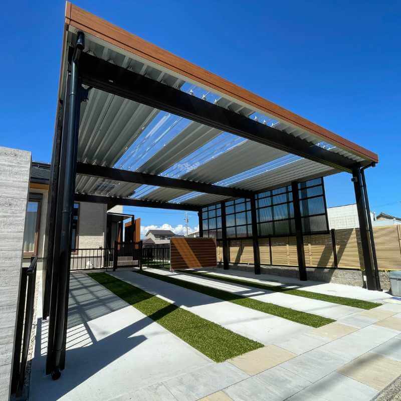 大仙のカーポート：ゆき盛くんⅢ