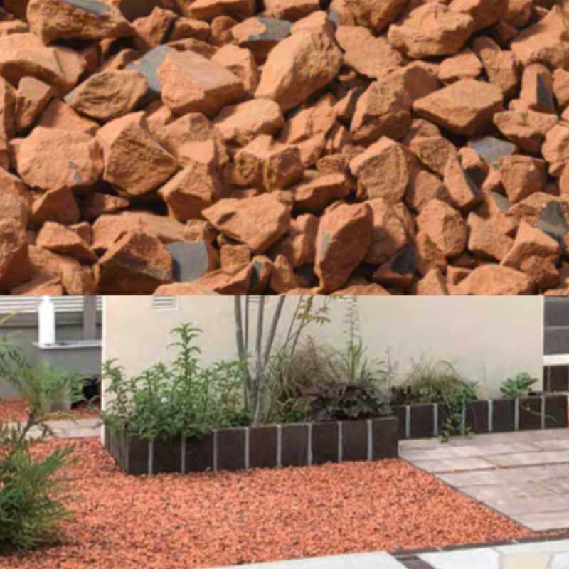 オンリーワンクラブの化粧砂利：ecoチップ