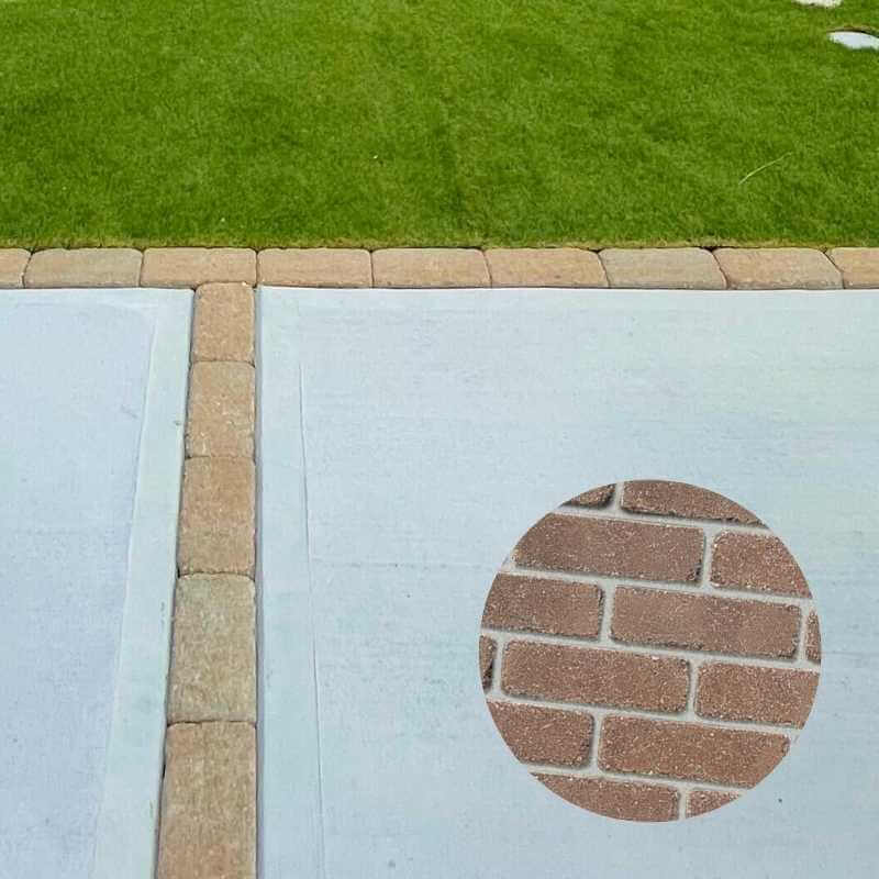 ユニソンのレンガ:ミルドブリック