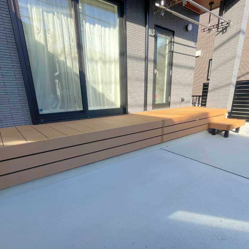 YKKのウッドデッキ:リウッドデッキ